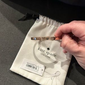 kate spade rose gold bow bracelet